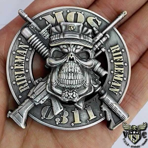 Small Arms Repairer MOS 2111 Coin Unleashed At Vision-Strike-Wear.Com Today